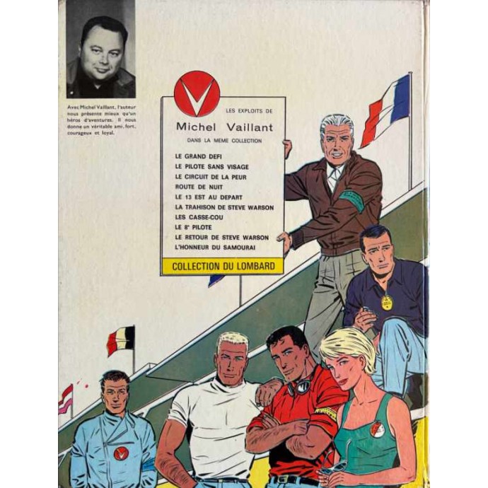 Michel VAILLANT - 10. L'honneur du Samouraï - EO 1966 - 2