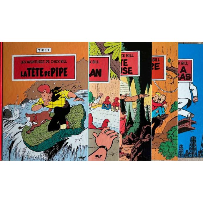 Chick Bill - Collection les Introuvables (5 tomes)  - TL 1991 - 1
