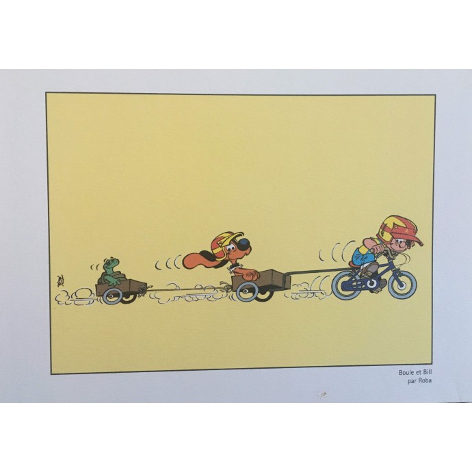 Boule et Bill - TL Citroën Pub + ex-libris - 2001 - 2