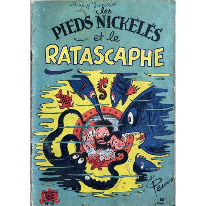 Pieds Nickelés et le Ratascaphe n°25 - EO 1955 - 1