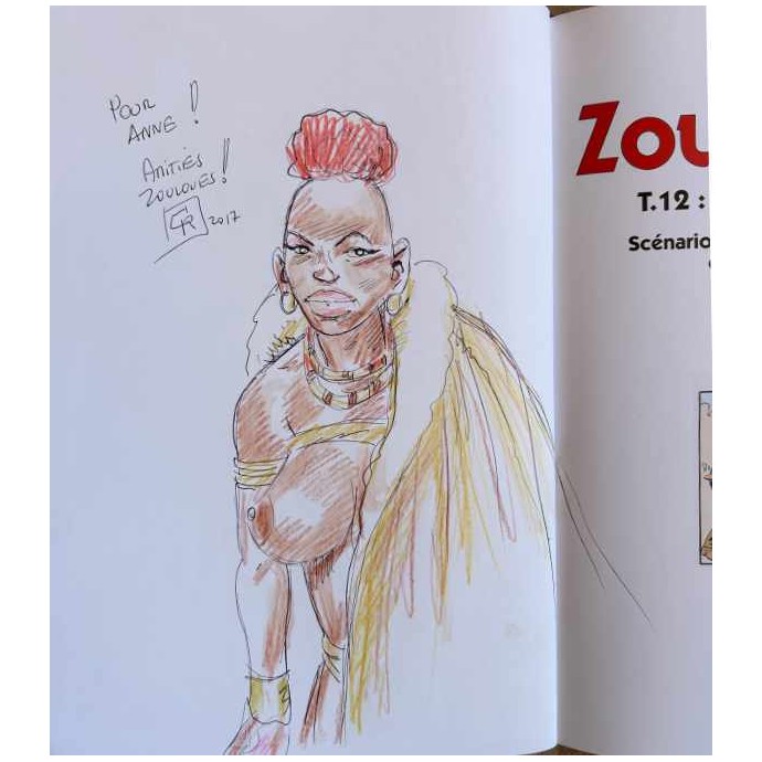 Zoulouland - 12. Les yeux de gazelle - 1999 + Dédicace - 2