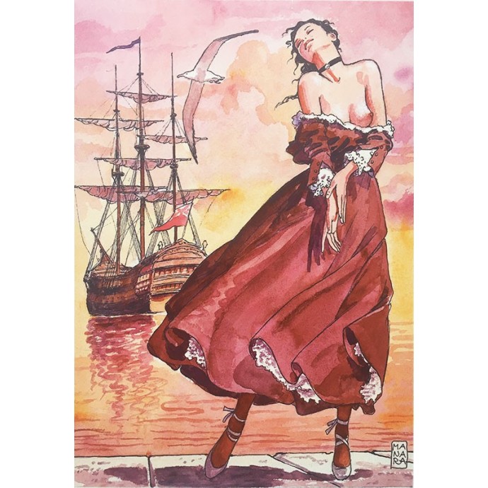 Manara - Galerie - Gallery of covers - TL 2000 + ex-libris + plaque - 3