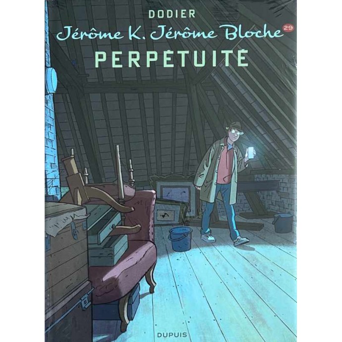 Jérôme K. Jérôme Bloche - Perpétuité - TT 2024 + ex-libris + jaquette - 1