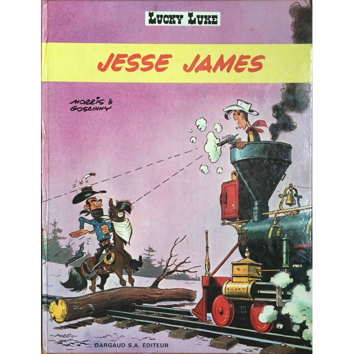 Lucky Luke - Jesse James - EO 1969 - 1