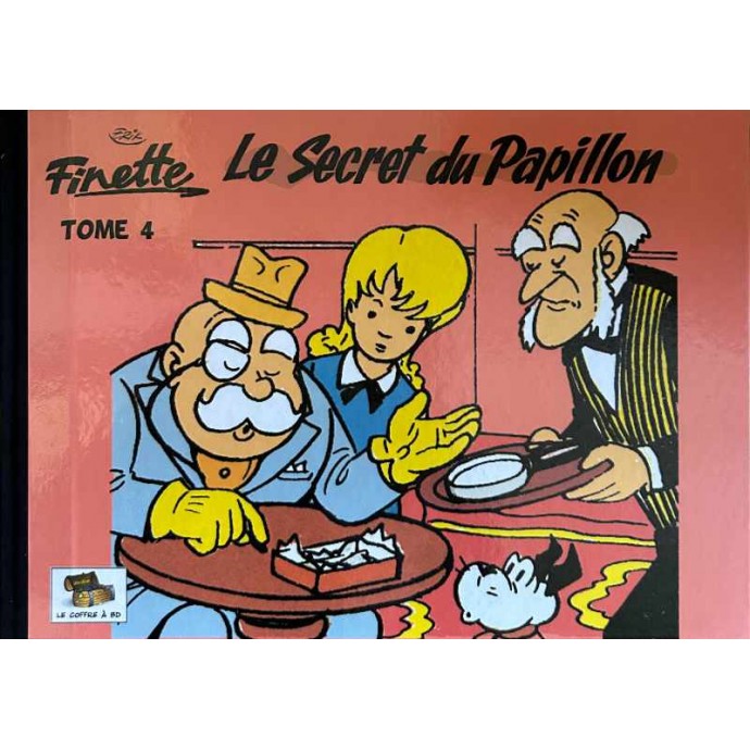 Finette - Le Secret du Papillon - Tome 4 - TL 2014 Coffre à BD - 1