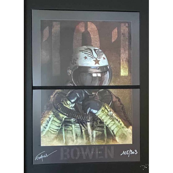 Sergent Major Bowen - L'homme le plus haut - TT Titanium - 2011 + plaque d'impression - 4