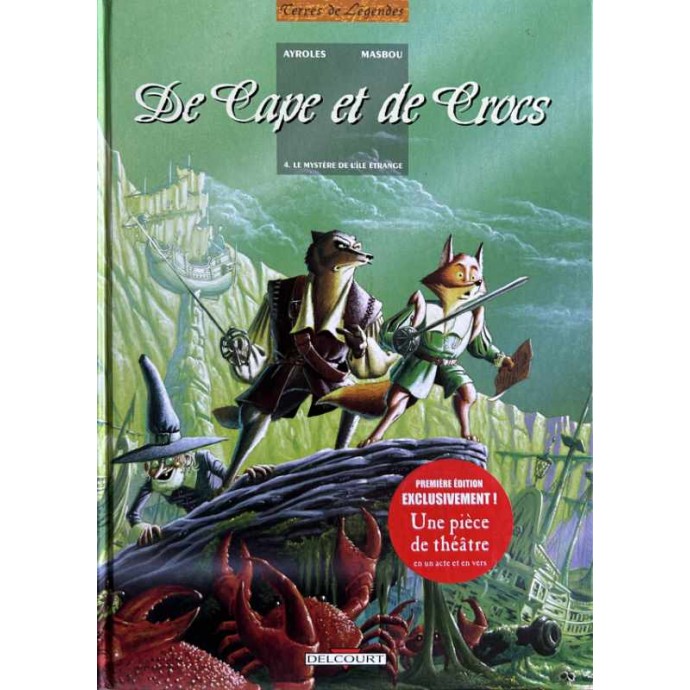De Cape et de Crocs - 4. Le mystère de l'île étrange - EO 2000 - 1