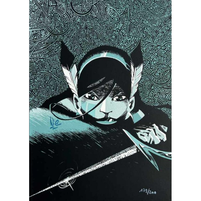 Luuna - 6. La Reine des Loups - TT 2010 + sérigraphie - 2