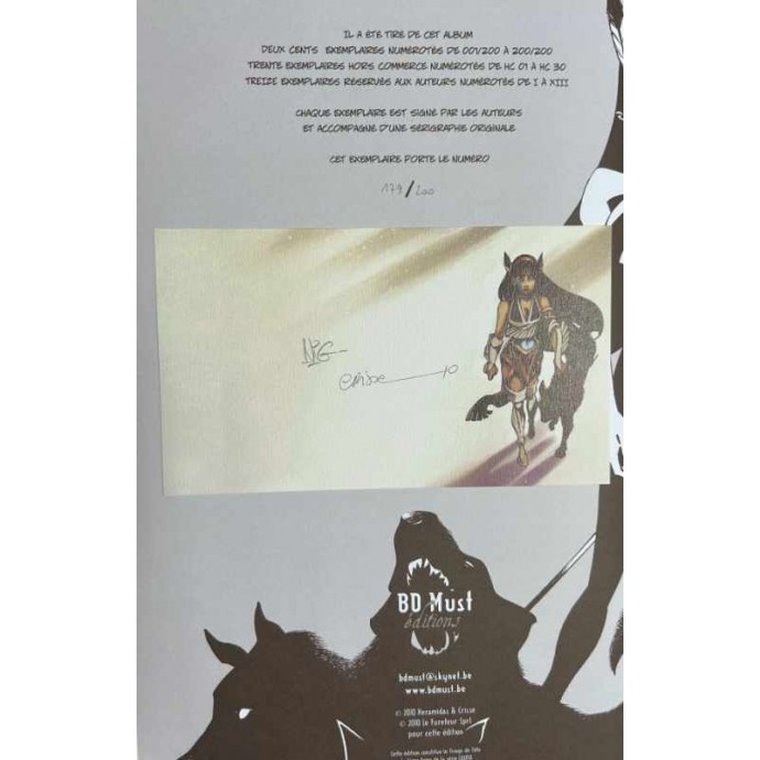 Luuna - 6. La Reine des Loups - TT 2010 + sérigraphie - 3