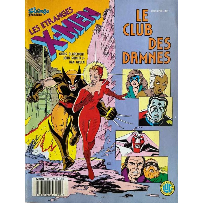 Les étranges X-MEN - 13. Le Club des Damnés - EO 1988 - 1