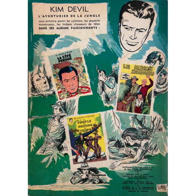 Kim DEVIL - 3. Le monde disparu - EO 1957 - 2