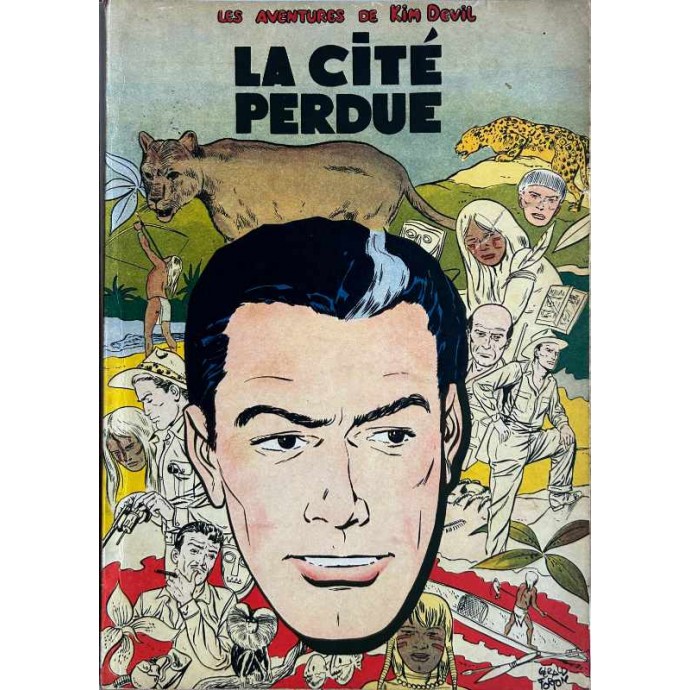Kim DEVIL - 1. La cité perdue - EO 1955 - 1