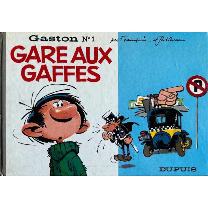 Gaston - 1. Gare aux gaffes - EO 1966 - 1