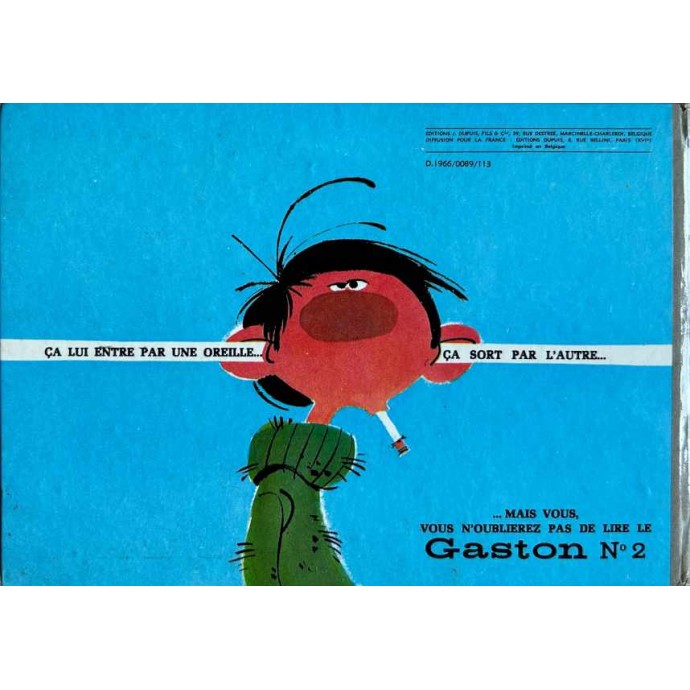 Gaston - 1. Gare aux gaffes - EO 1966 - 2