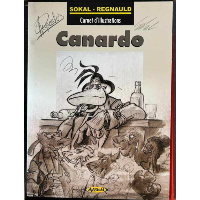 Canardo - Coffret Album - 14. Marée noire - TL EO 2004 + Carnet + ex-libris - 2