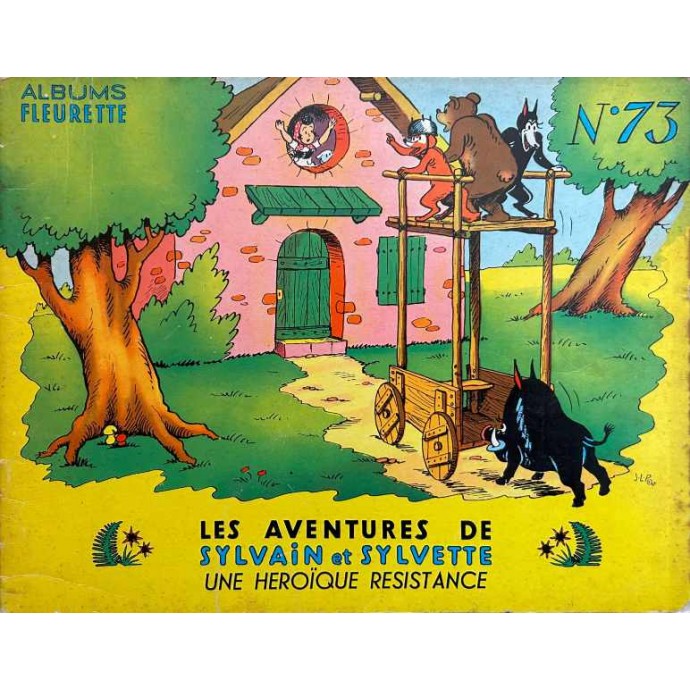 Sylvain et Sylvette - n°73 Une héroique résistance - 1ère série 1965 - 1