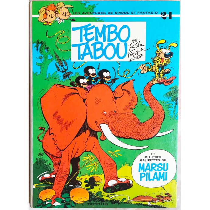 Spirou et Fantasio - 24. Tembo Tabou - 1975 - 1