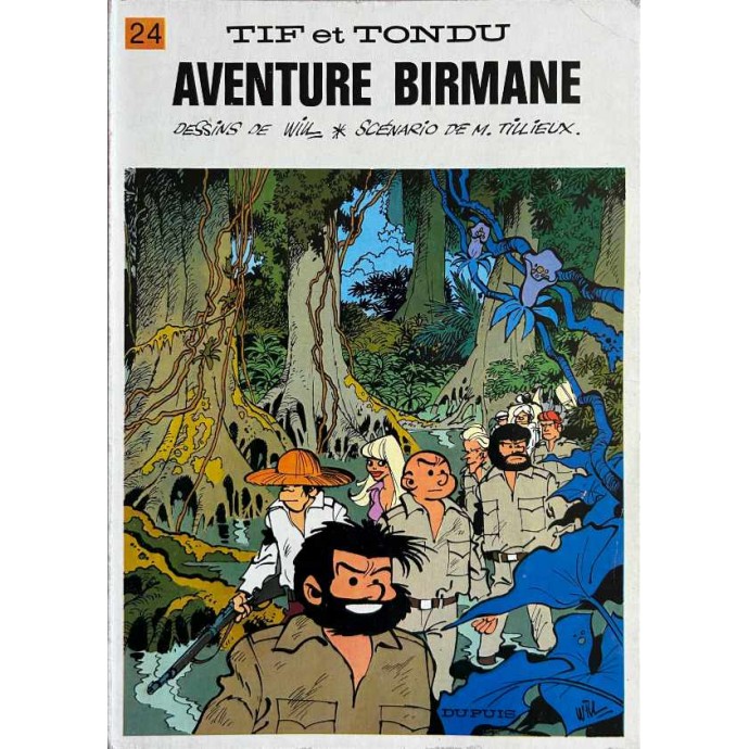 Tif et Tondu - 24. Aventure birmane - EO 1976 - 1