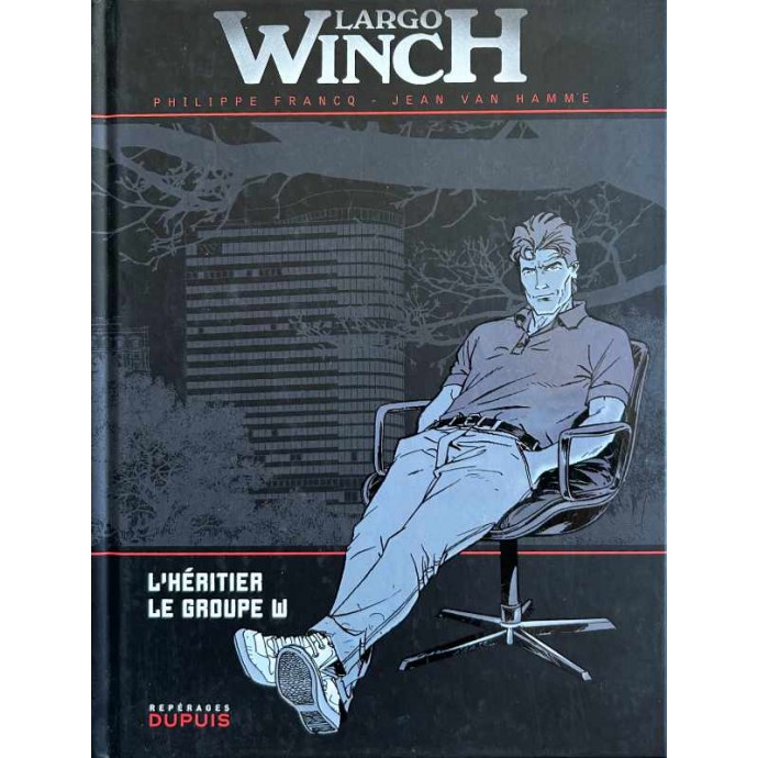 Largo Winch - Double album 1 et 2 + carnet de croquis - Pub Capital 2008 - 1