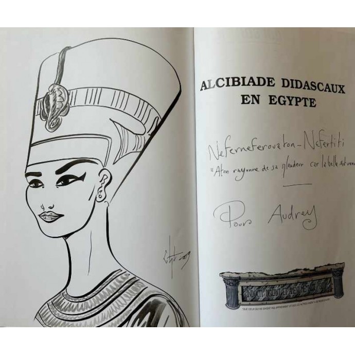 Alcibiade Didascaux en Egypte - II - 2000 + Dédicace - 2