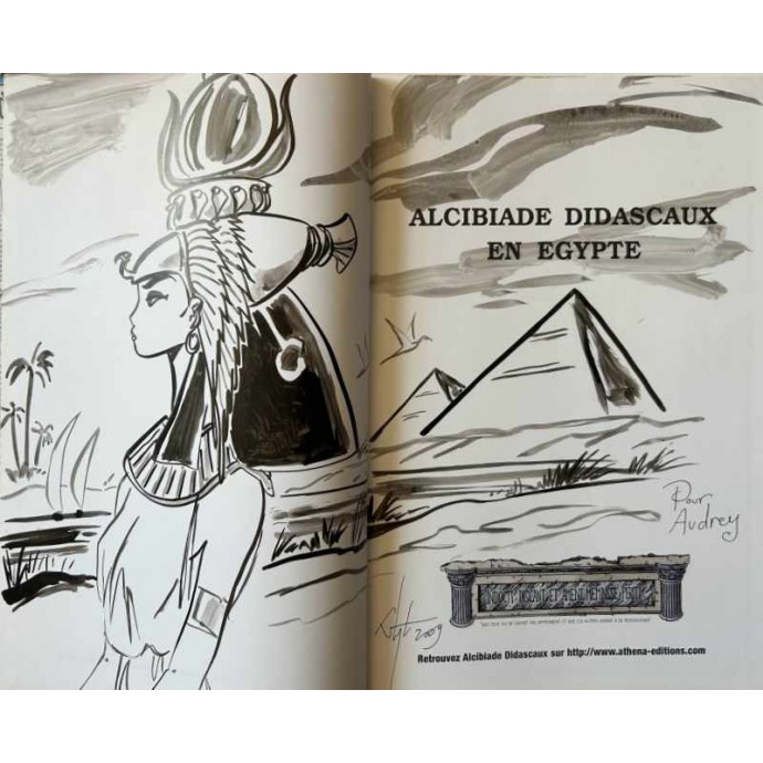 Alcibiade Didascaux en Egypte - I - 2006 + Dédicace - 2