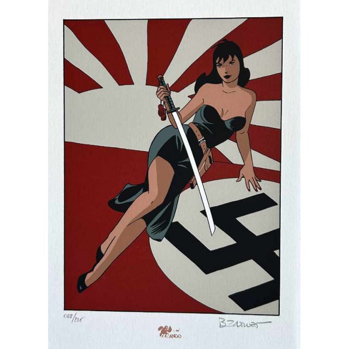 Poison Ivy - 3. Baraka à Bir Hakeim - TL EO 2008 + sérigraphie signé - 2