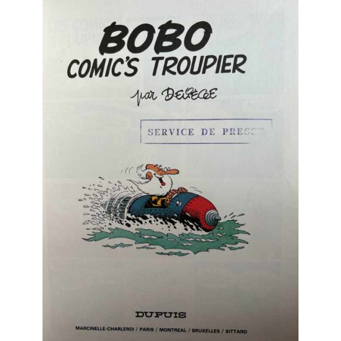 Bobo - 3. Comic's Troupier - EO 1980 - 2