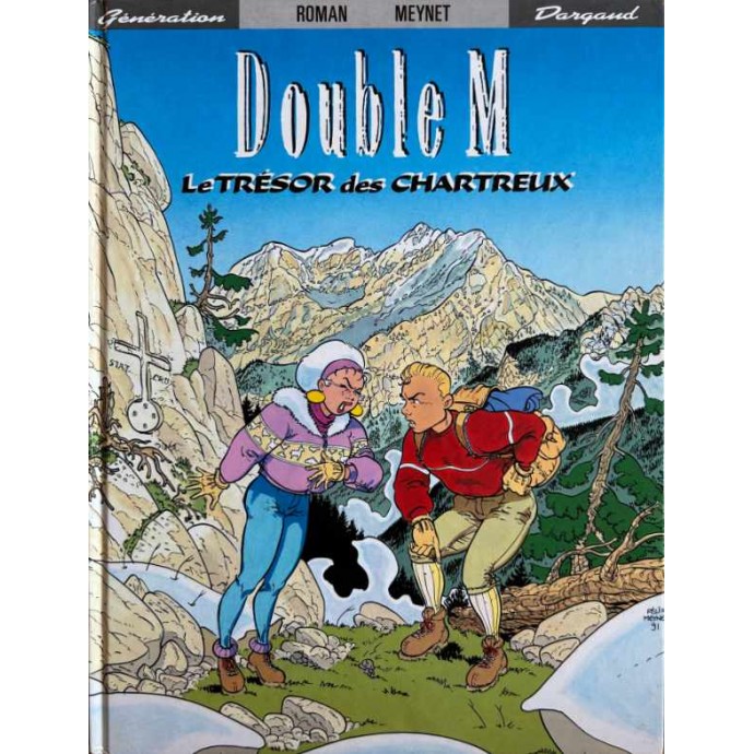 Double M - 1. Le Trésor des Chartreux - EO 1992 - 1