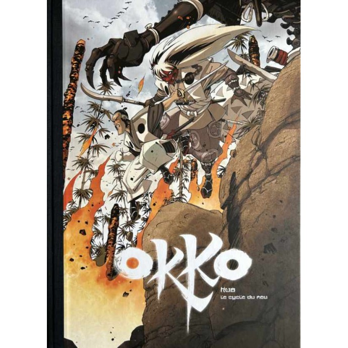 Okko - Le cycle du feu intégrale - TL 2012 + ex-libris + Manga storyboard - Bruno Graff - 1