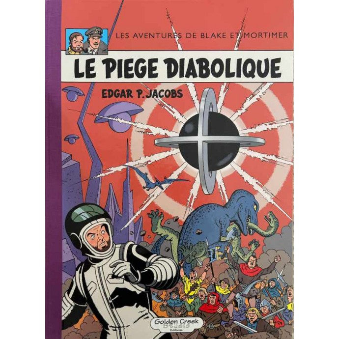Blake et Mortimer - Le Piège Diabolique - TL 2011 Golden Creek + 2 bleus + bonus boîte - 1