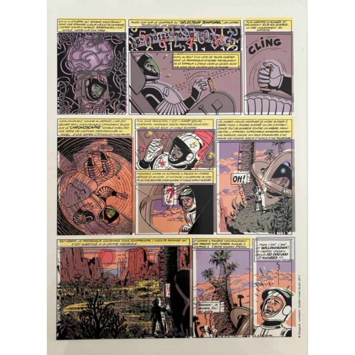 Blake et Mortimer - Le Piège Diabolique - TL 2011 Golden Creek + 2 bleus + bonus boîte - 3