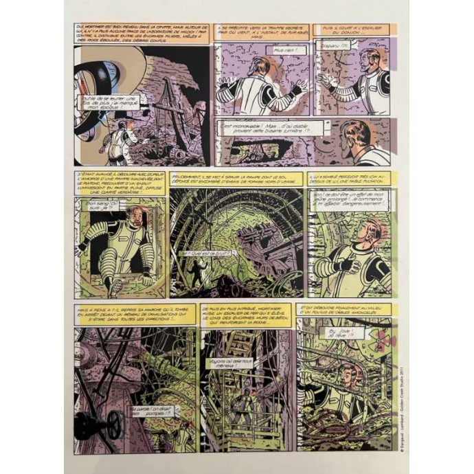 Blake et Mortimer - Le Piège Diabolique - TL 2011 Golden Creek + 2 bleus + bonus boîte - 4