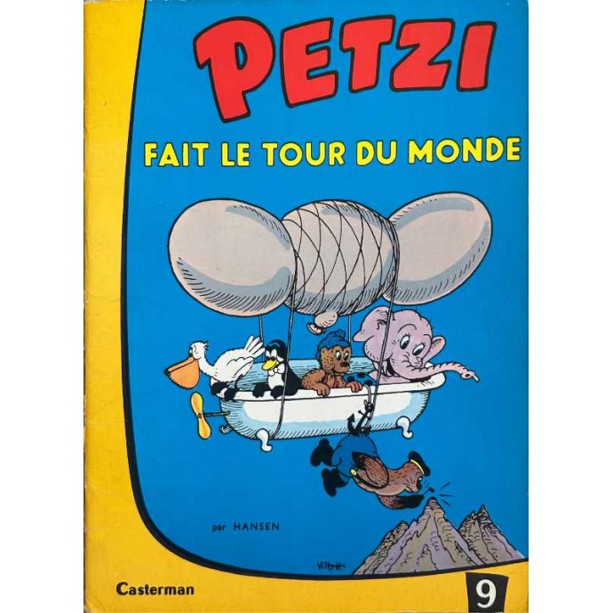 Petzi fait le tour du monde n°9 - 1966 - 1