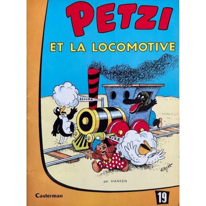 Petzi et la locomotive n°19 - 1971 - 1