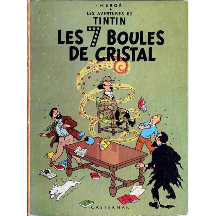 Tintin - Les 7 Boules de Cristal - B35 1964 - 1