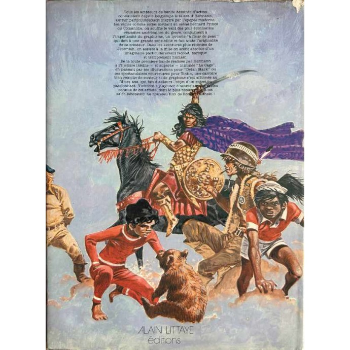 Hermann - Artbook - EO 1982 + jaquette - 2