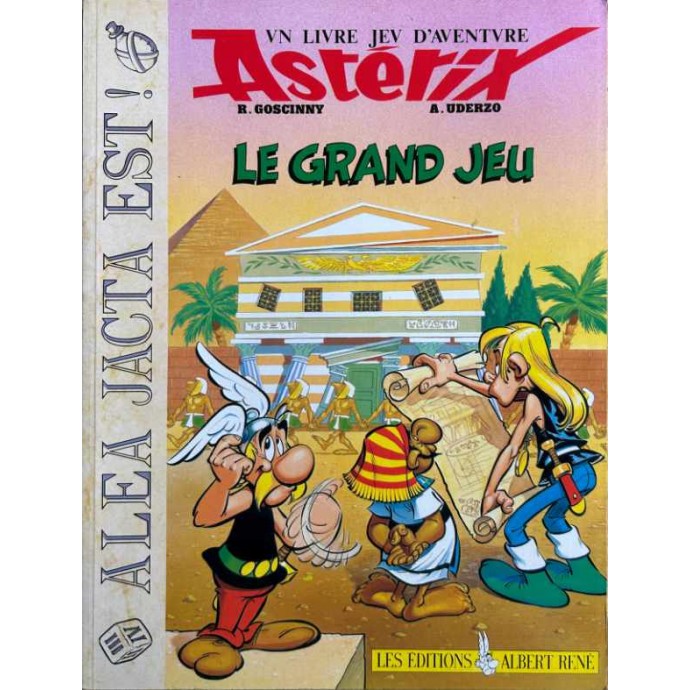 Astérix - Le grand jeu - Livre jeu d'aventure - EO 1989 - 1