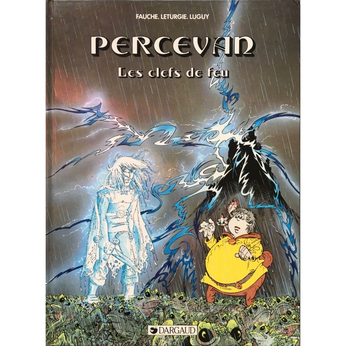 Percevan - Les clefs de feu - 1991 + Dédicace Luguy - 1