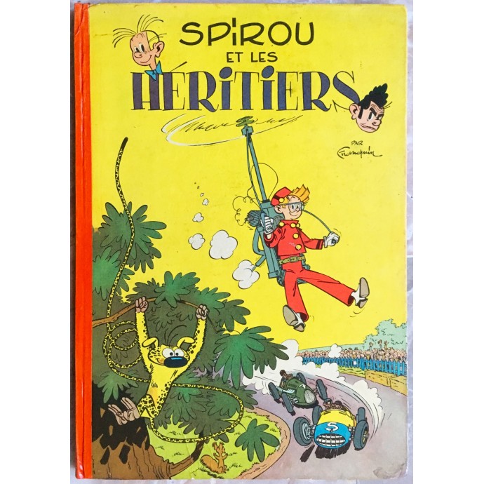 Spirou et Fantasio - 4. Spirou et les héritiers - EO française 1955 - 1