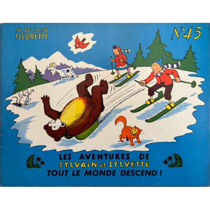 Sylvain et Sylvette - n°45 Tout le monde descend! - 1ère série 1960 - 1