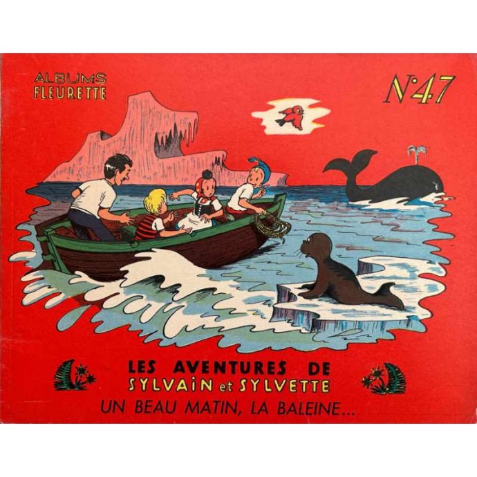 Sylvain et Sylvette - n°47 Un beau matin, la baleine... - 1ère série 1961 - 1