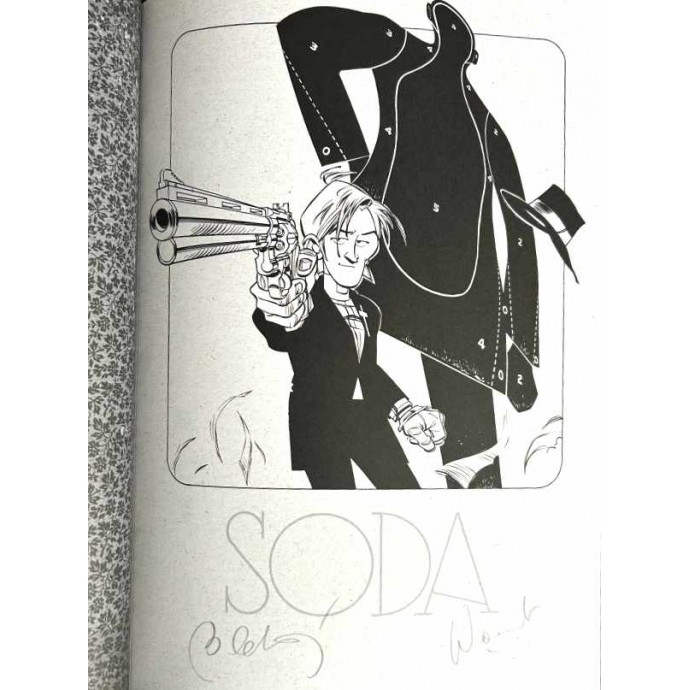Soda - Tu ne buteras point - TL 2020 + ex-libris + bonus + Dédicace - BlackandWhite - 5