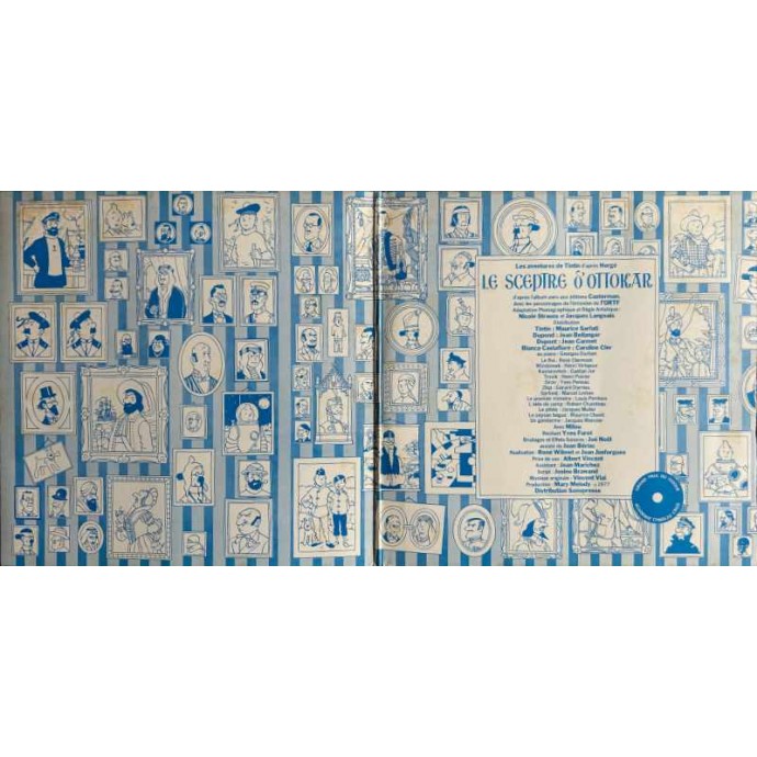 Tintin - Le sceptre d'Ottokar - Disque vinyle 33 tours - 1977 - Carabine - 2