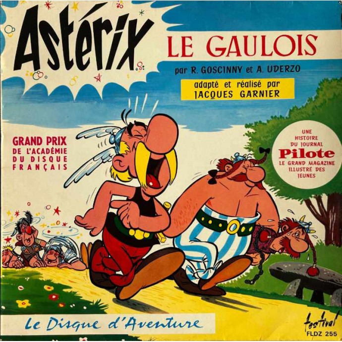 Astérix, le Gaulois - Disque vinyle 33 tours -1960 - 1