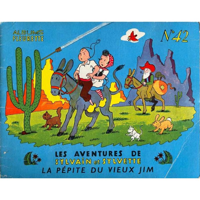 Sylvain et Sylvette - n°42 La pépite du vieux Jim - 1ère série 1960 - 1