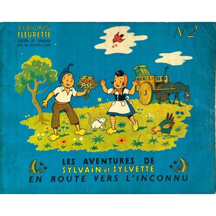 Sylvain et Sylvette - n°2 En route vers l'inconnu - 1ère série 1954 - 1