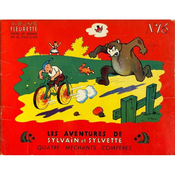 Sylvain et Sylvette - n°16 Quatre méchants compères - 1ère série 1960 - 1
