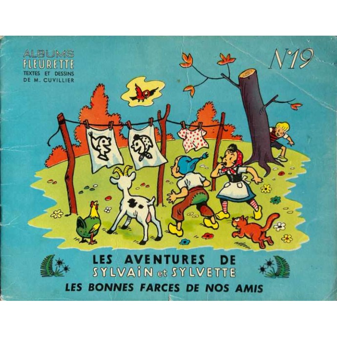 Sylvain et Sylvette - n°19 Les bonnes farces de nos amis - 1ère série 1964 - 1