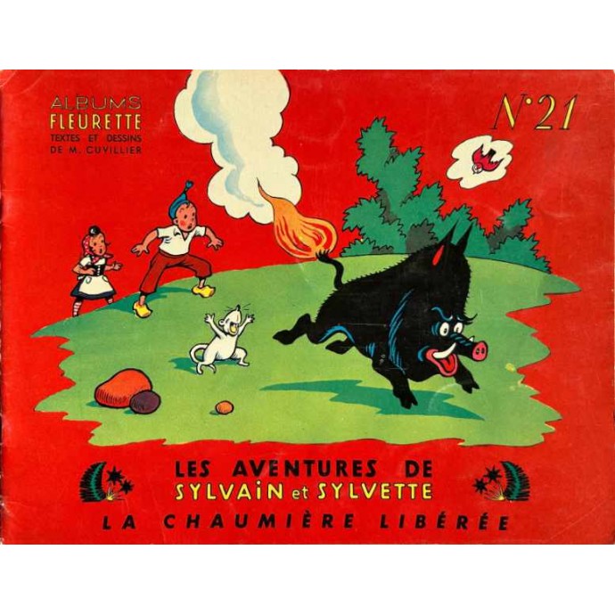 Sylvain et Sylvette - n°21 La chaumière libérée - 1ère série 1965 - 1