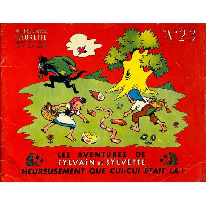 Sylvain et Sylvette - n°23 Heureusement que Cui-Cui était là - 1ère série 1956 - 1